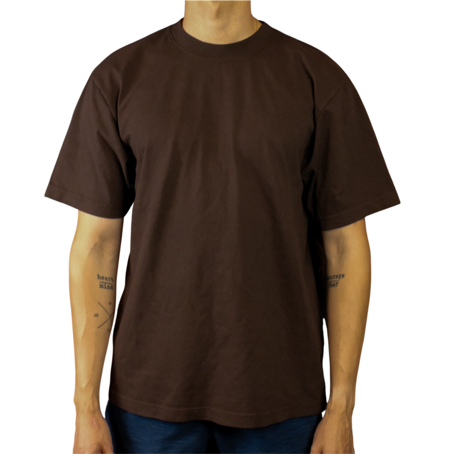 SUNFLOWER Tee - Dark Brown