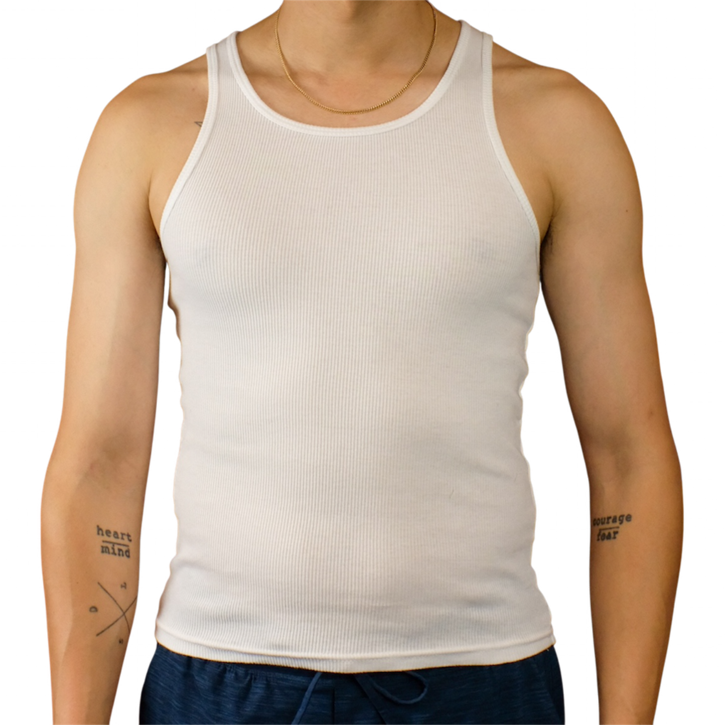 HELMET CAT Ribbed Tank Top