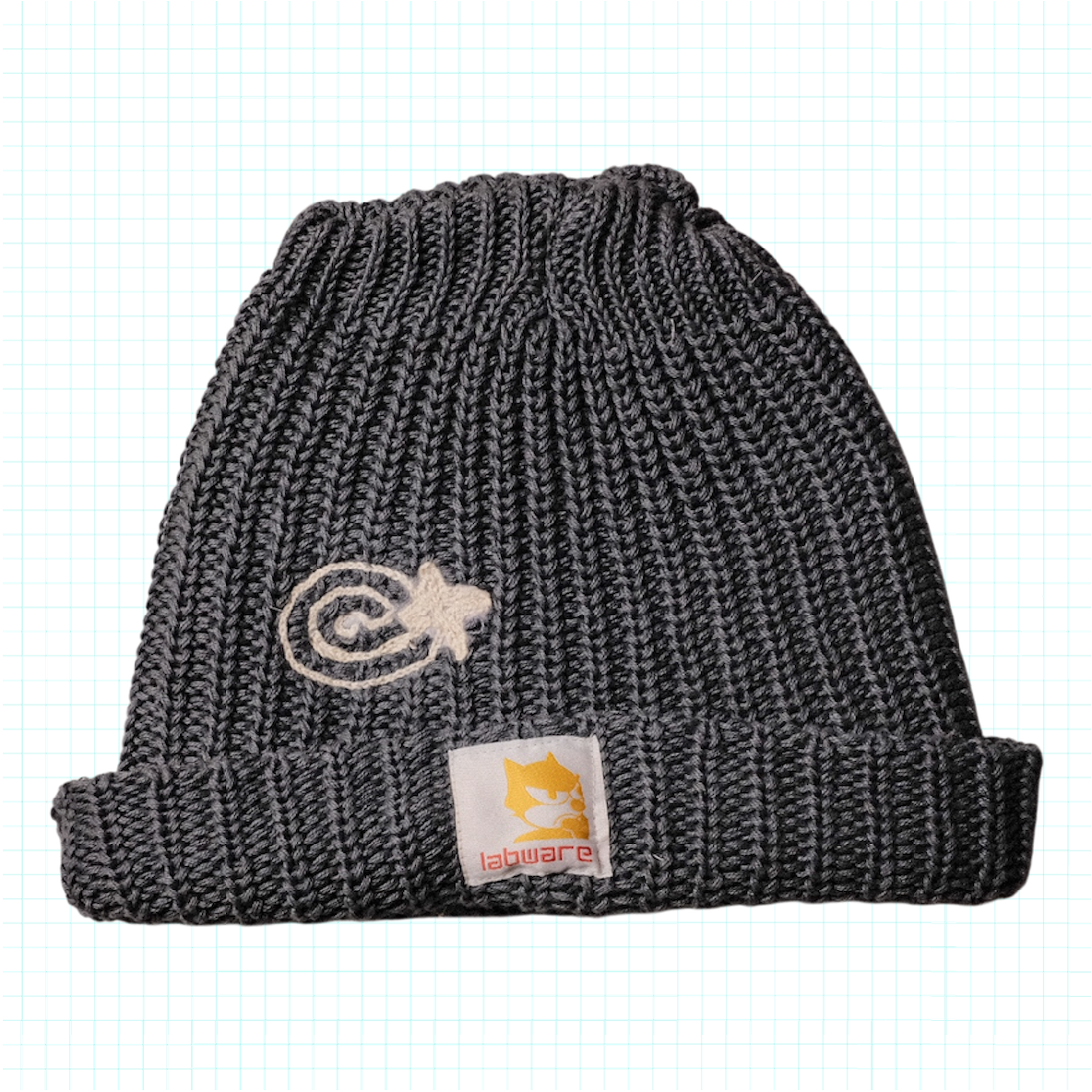 DANGER Skull Cap - Charcoal