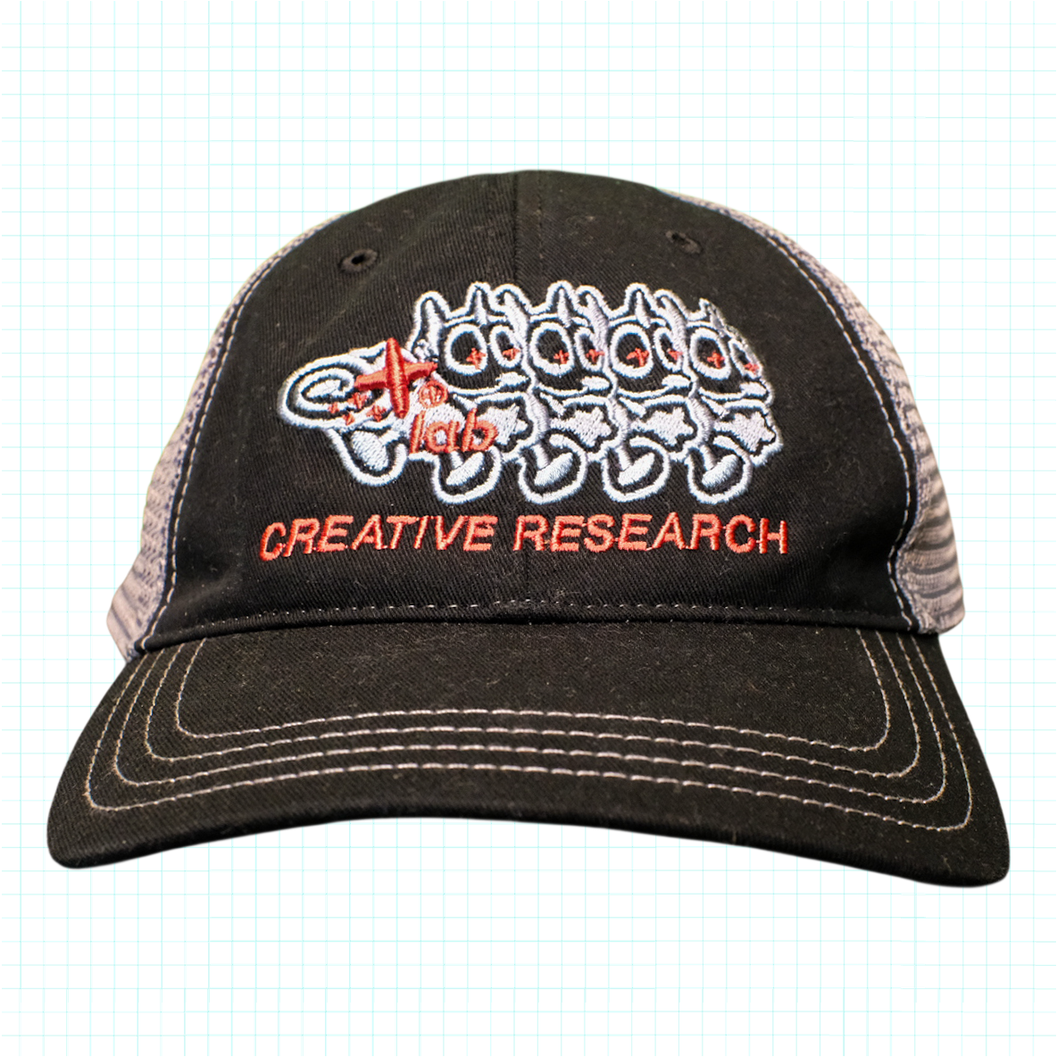 CREATIVE RESEARCH Trucker Cap - Black/Charcoal