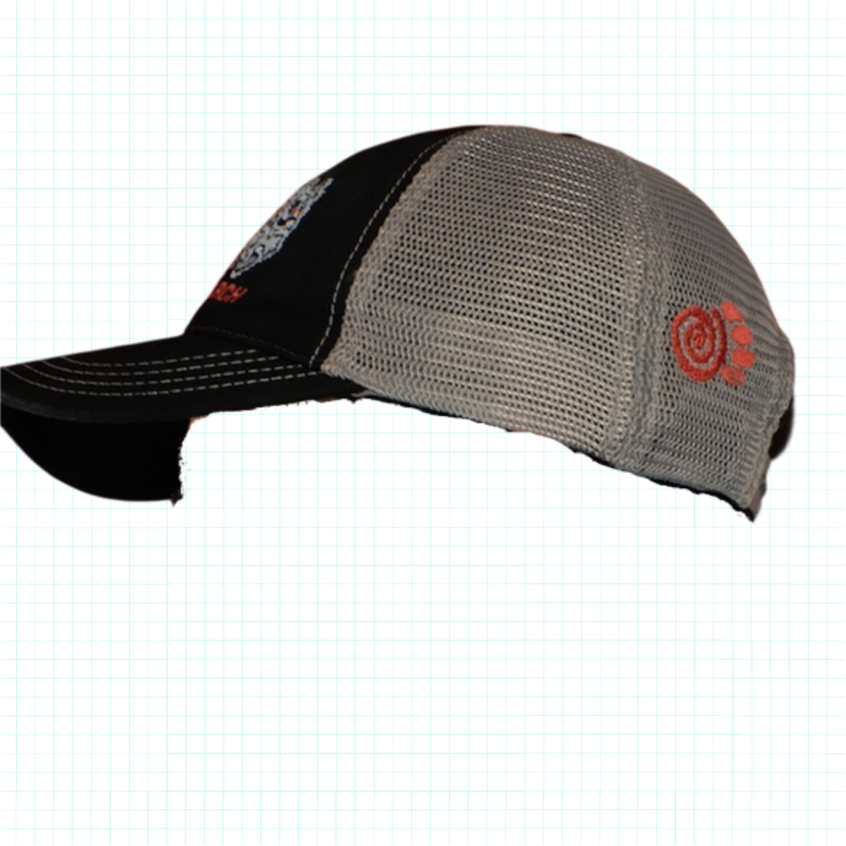 CREATIVE RESEARCH Trucker Cap - Black/Charcoal