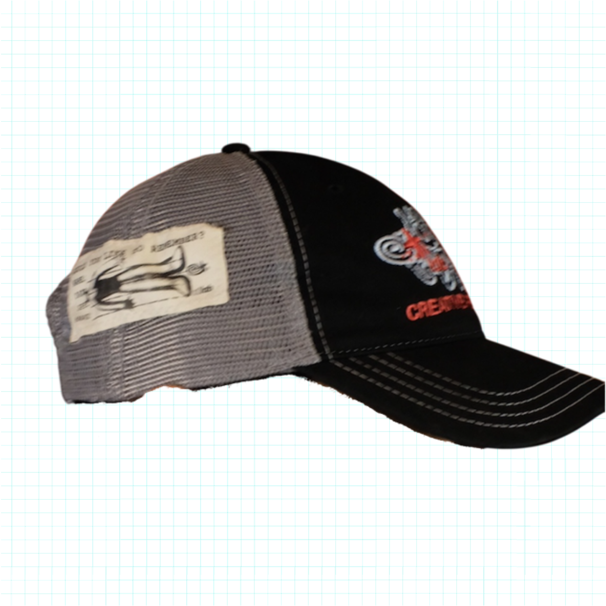 CREATIVE RESEARCH Trucker Cap - Black/Charcoal