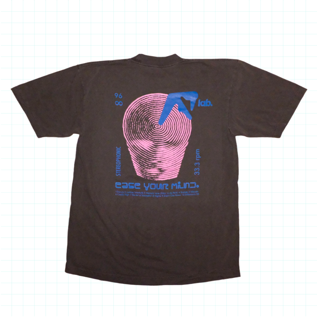 EASE YOUR MIND Tee - Vintage Black