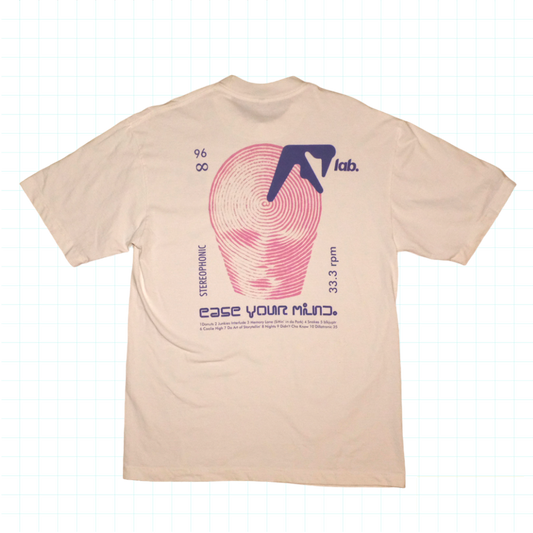 EASE YOUR MIND Tee - Off White