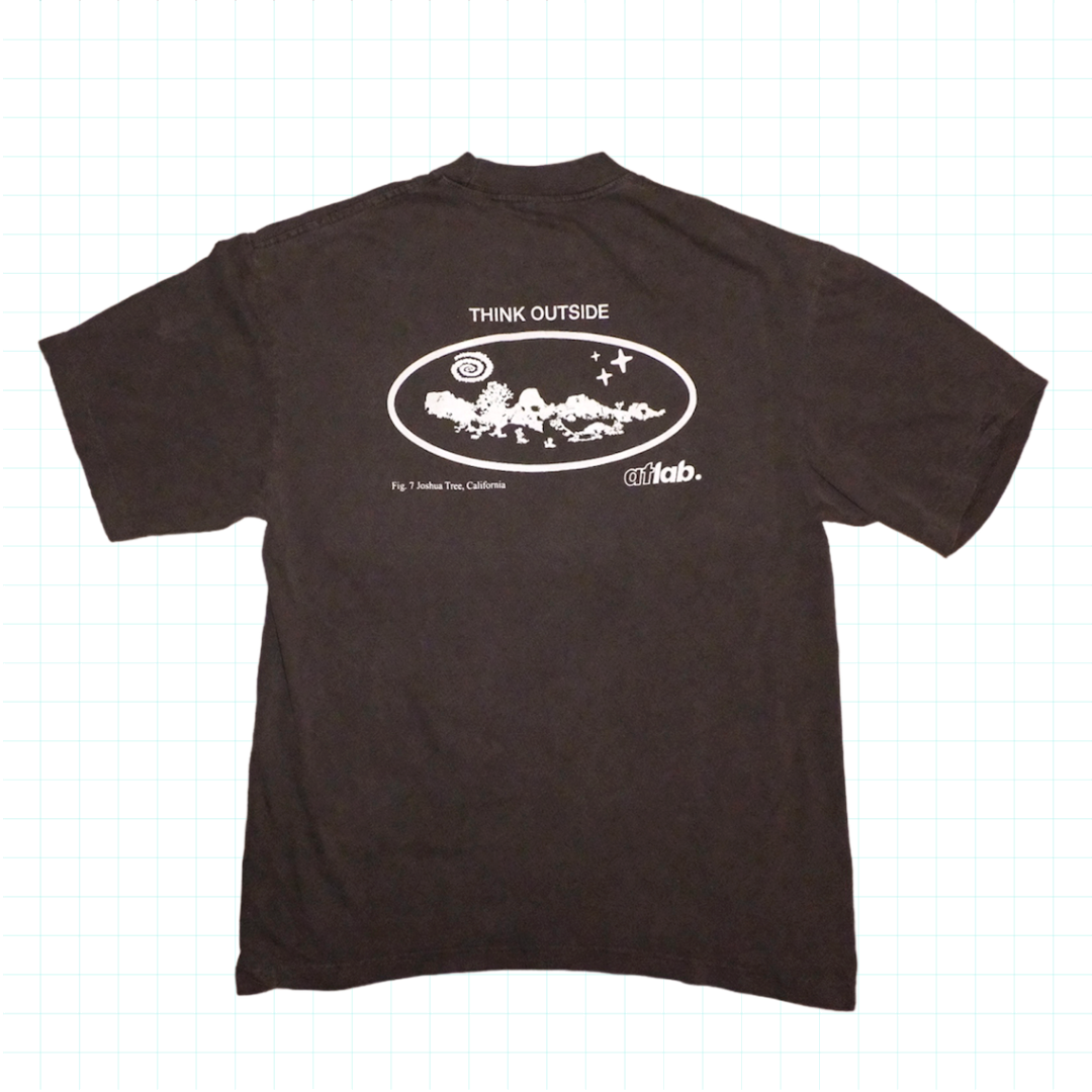 I HEART ROCK Tee - Vintage Black