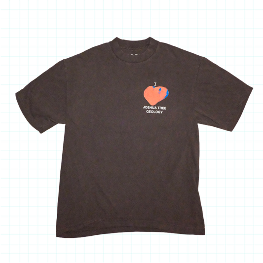 I HEART ROCK Tee - Vintage Black