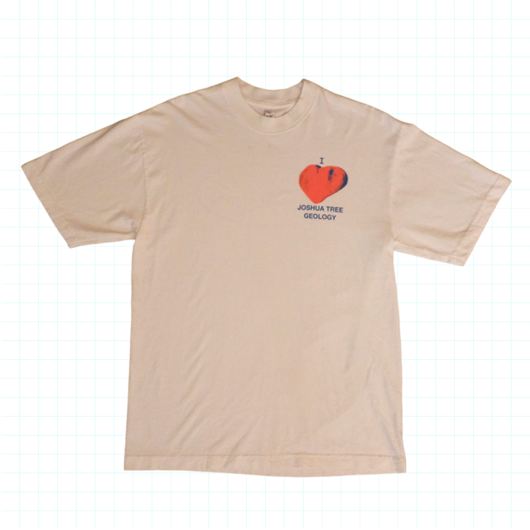I HEART ROCK Tee - Off White