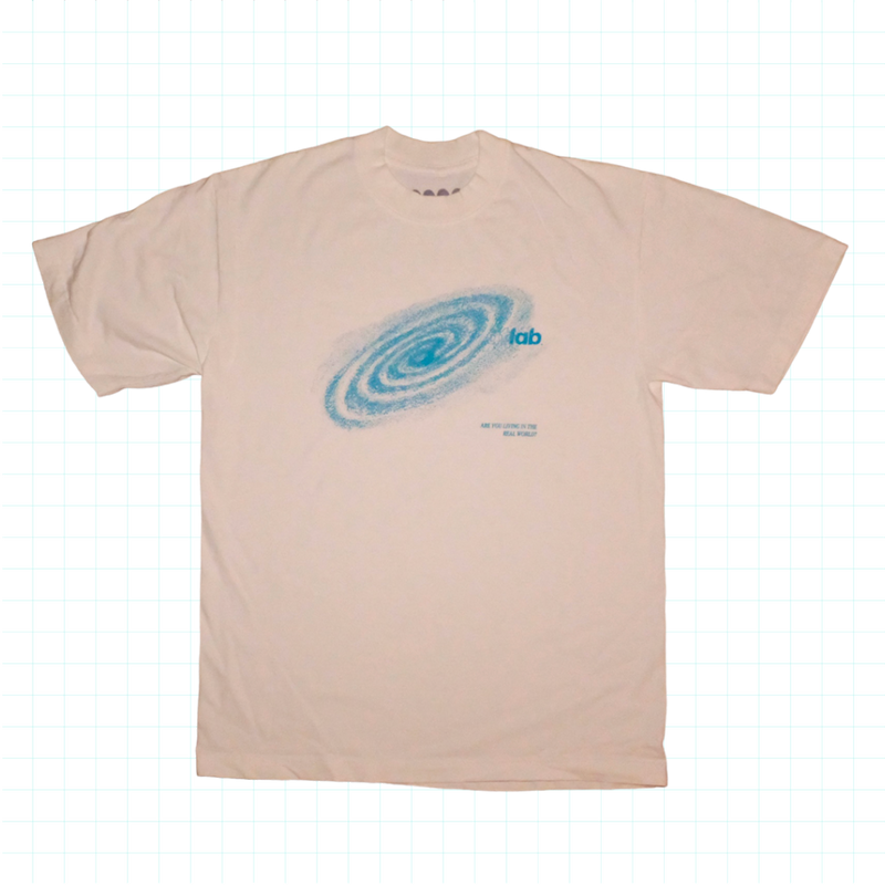 ARE YOU LIVING IN THE REAL WORLD? Tee - Off White