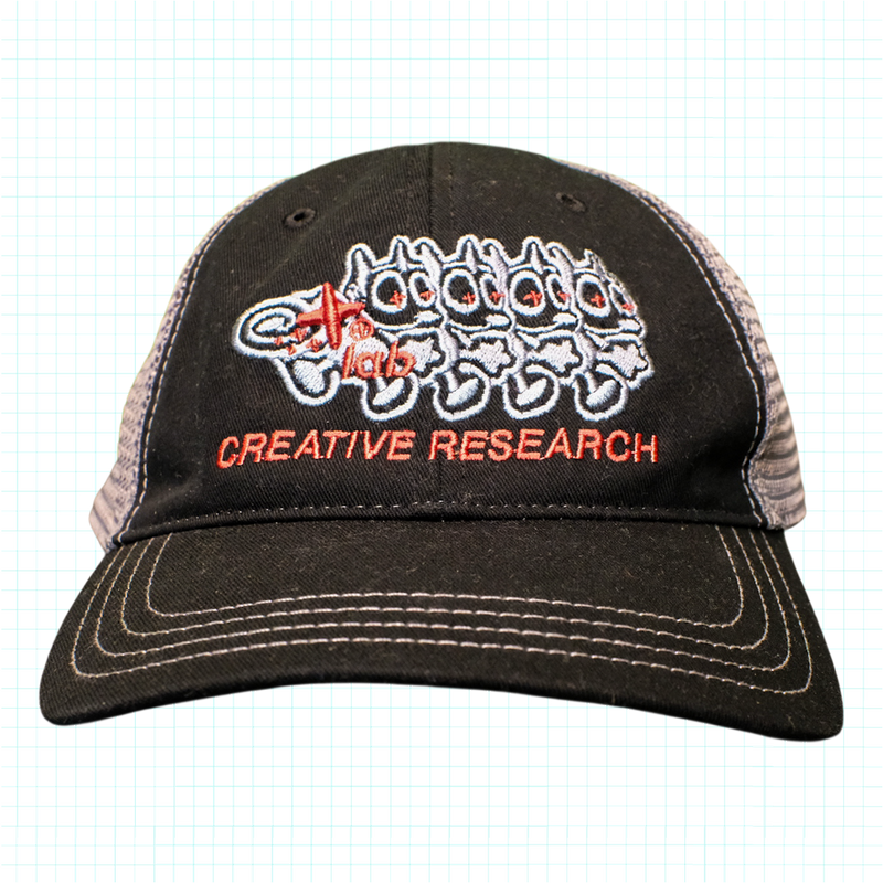 CREATIVE RESEARCH Trucker Cap - Black/Charcoal