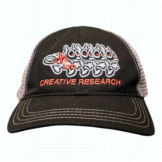 CREATIVE RESEARCH Trucker Cap - Black/Charcoal
