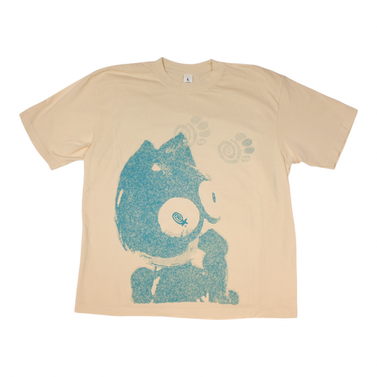 HELMET CAT Tee - Cream