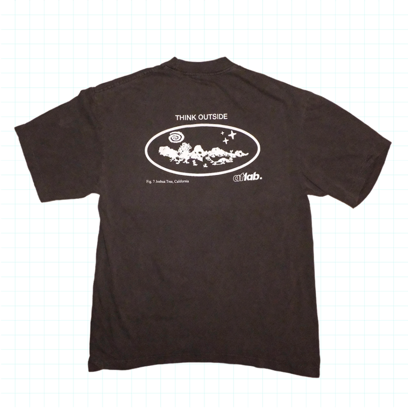 I HEART ROCK Tee - Vintage Black