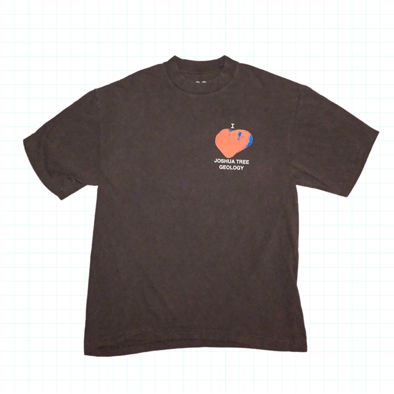 I HEART ROCK Tee - Vintage Black