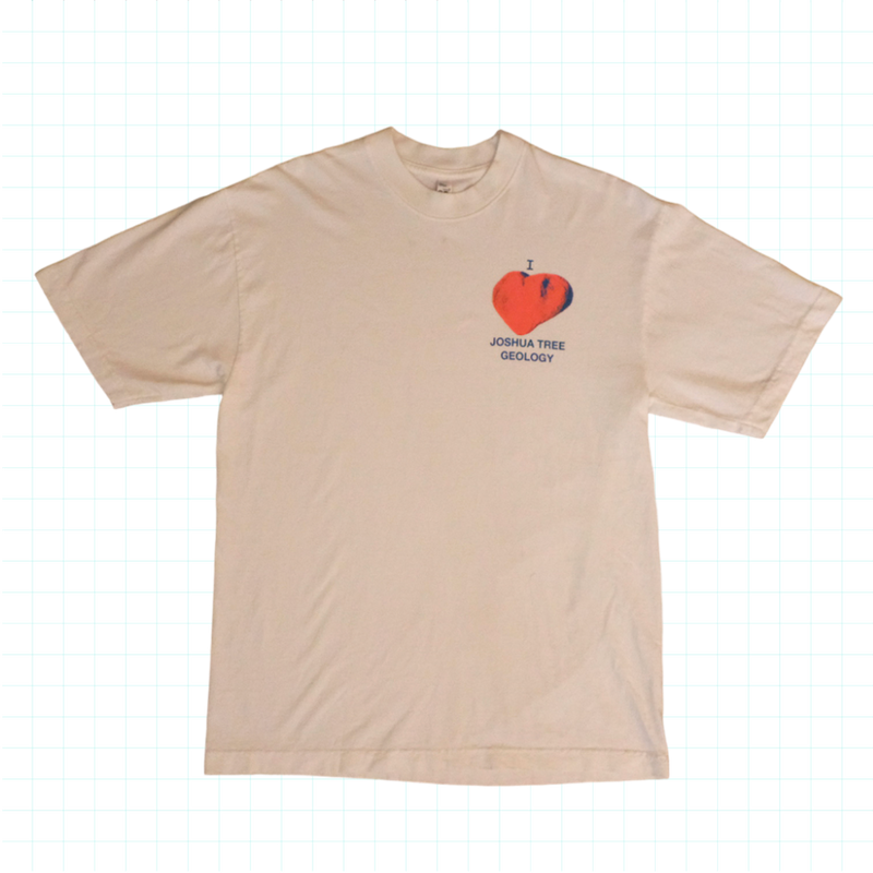 I HEART ROCK Tee - Off White