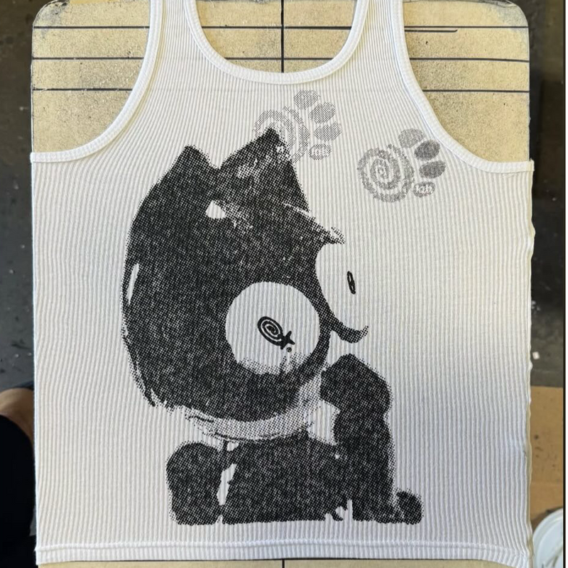 HELMET CAT Ribbed Tank Top