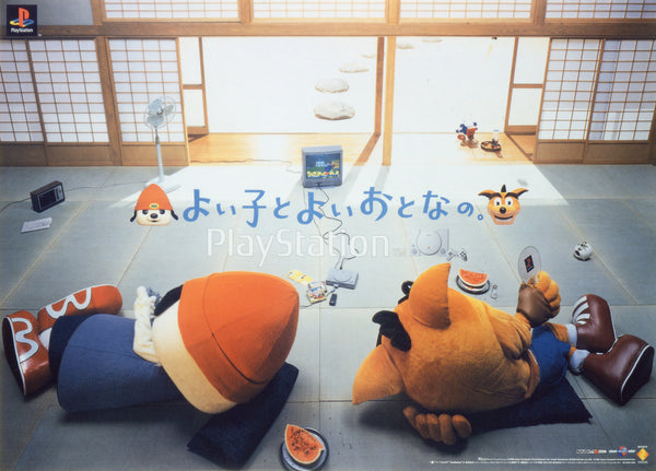 Fig 4.2 parappa the rapper & crash bandicoot