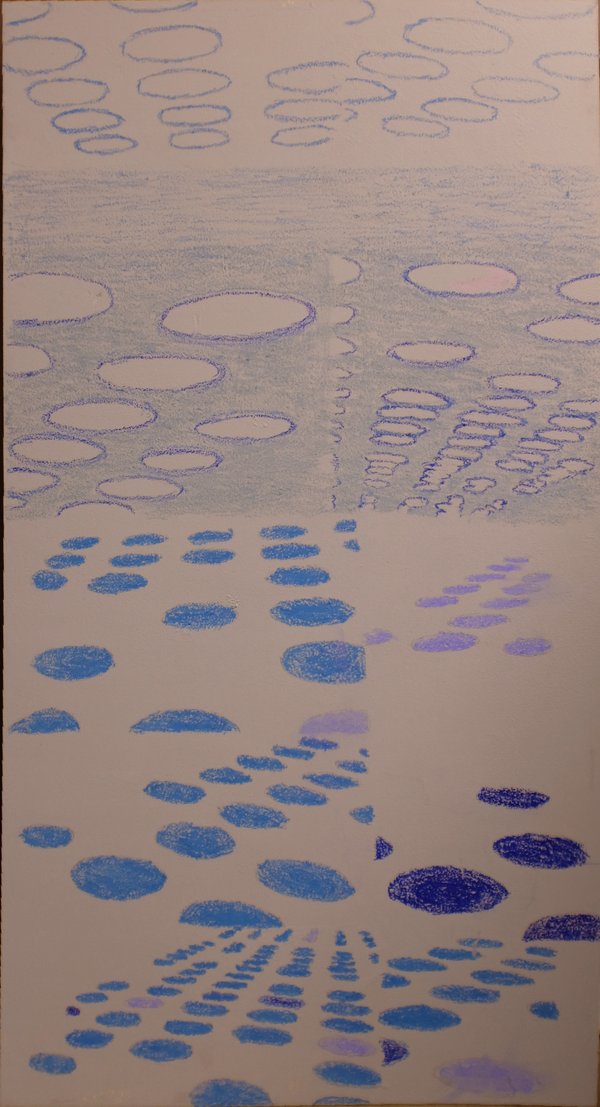 Fig 3.4 Spacey  @2024pastel on wood