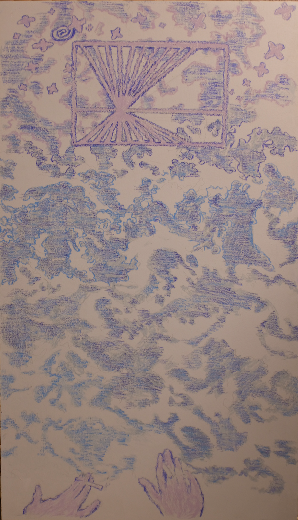 Fig 3.5 Smokey @2024pastel on wood