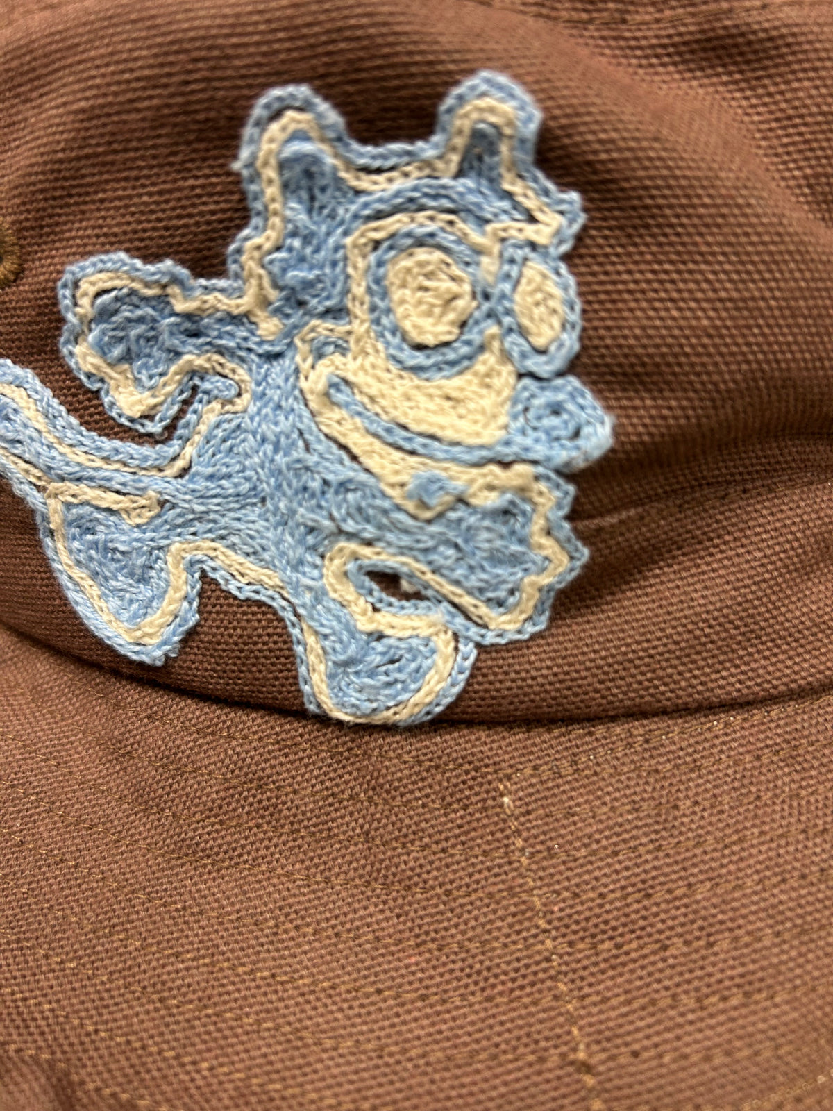 CAT LAB BUCKET HAT - Brown