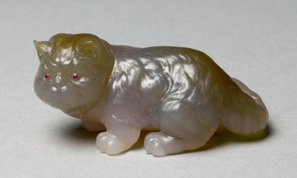 Fig 5.14 UnknownSeated Catc 1890agate, gem stonesOverall: 3.8 x 4.5 cm (1 1/2 x 1 3/4 in.)The Cleveland Museum of Art
