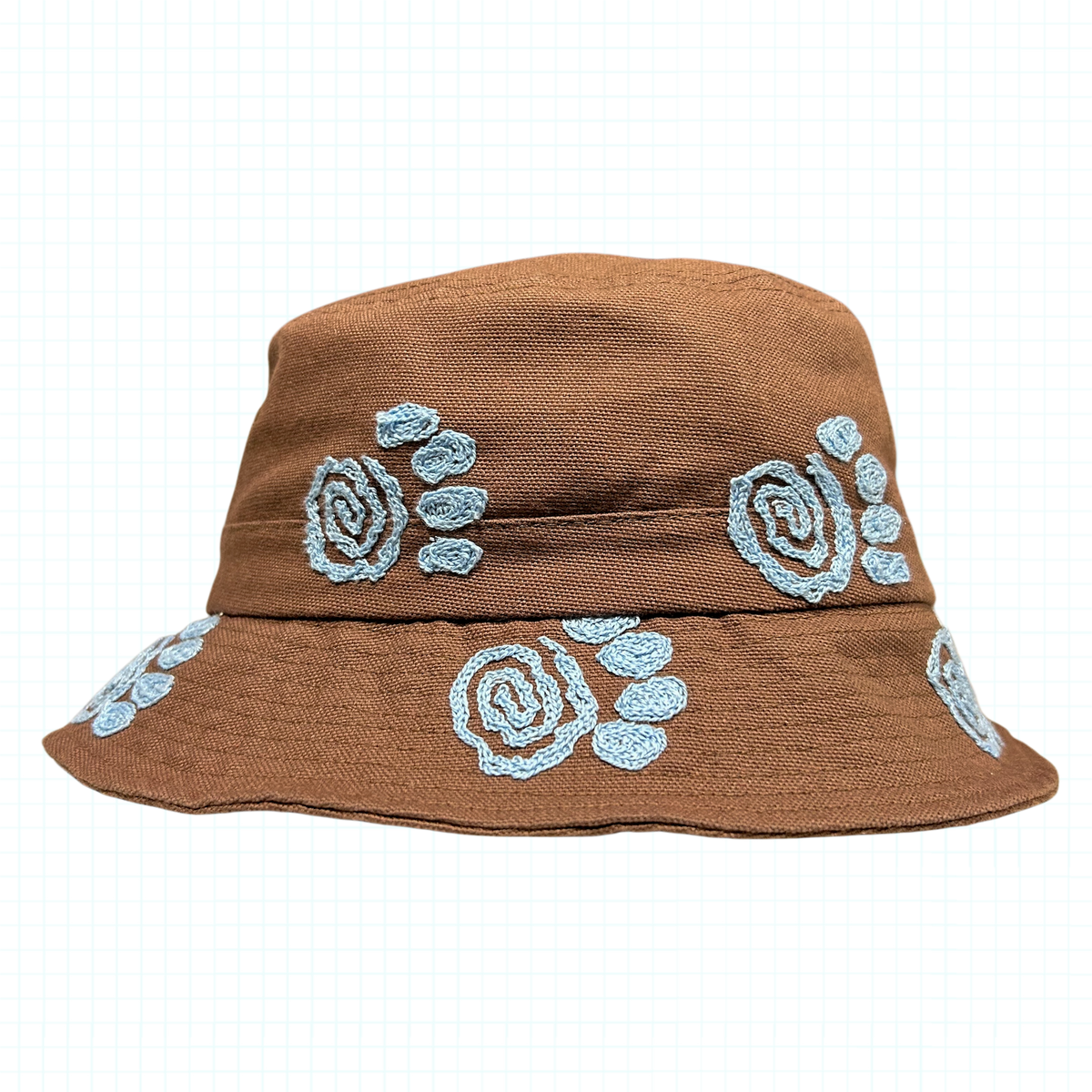 CAT LAB BUCKET HAT - Brown
