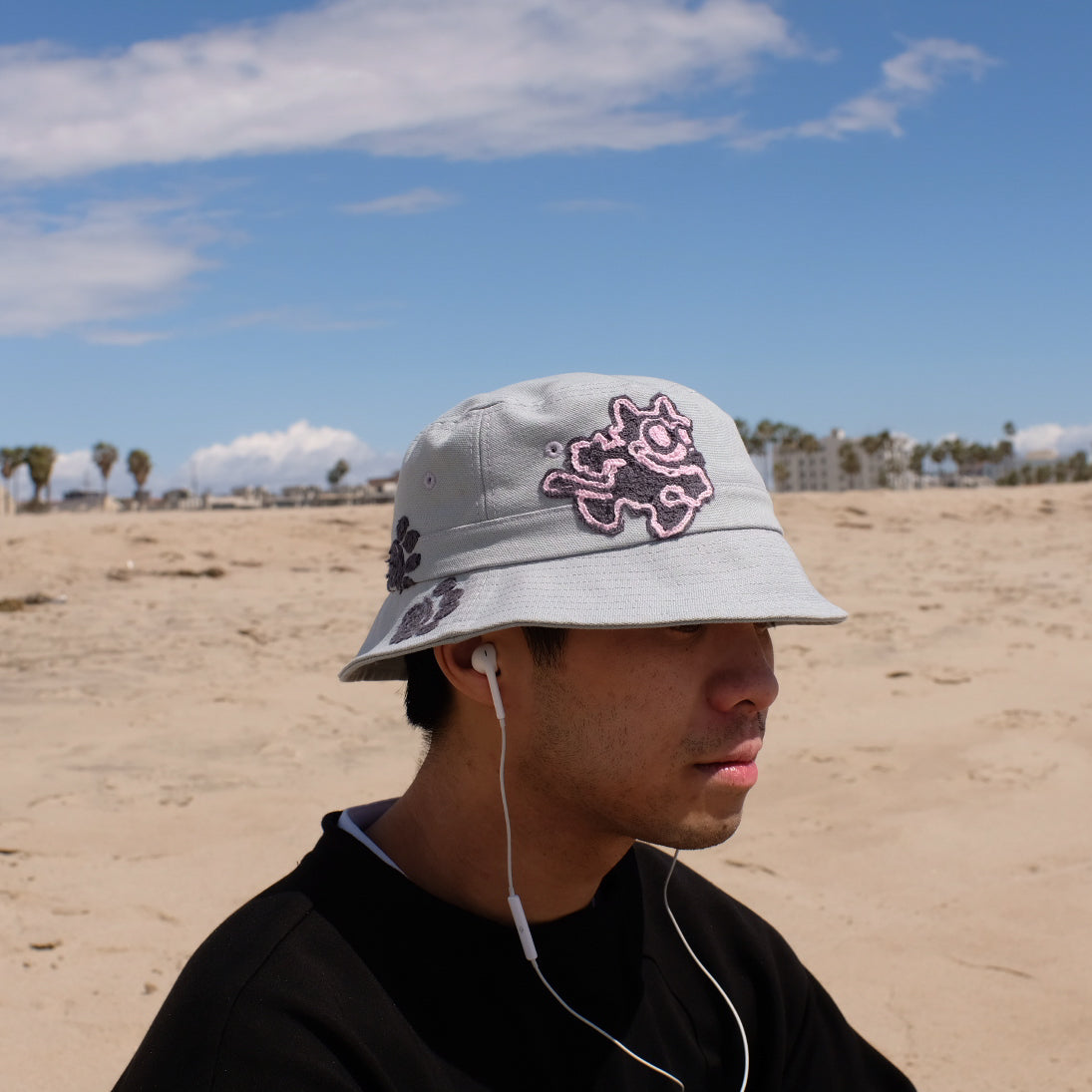 CAT LAB BUCKET HAT - Slate