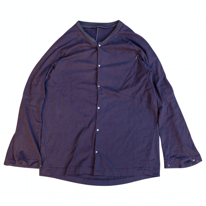 Lab Shacket - Deep Gray Purple