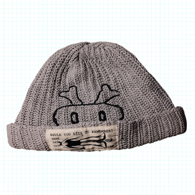 DANGER Skull Cap - Smoke