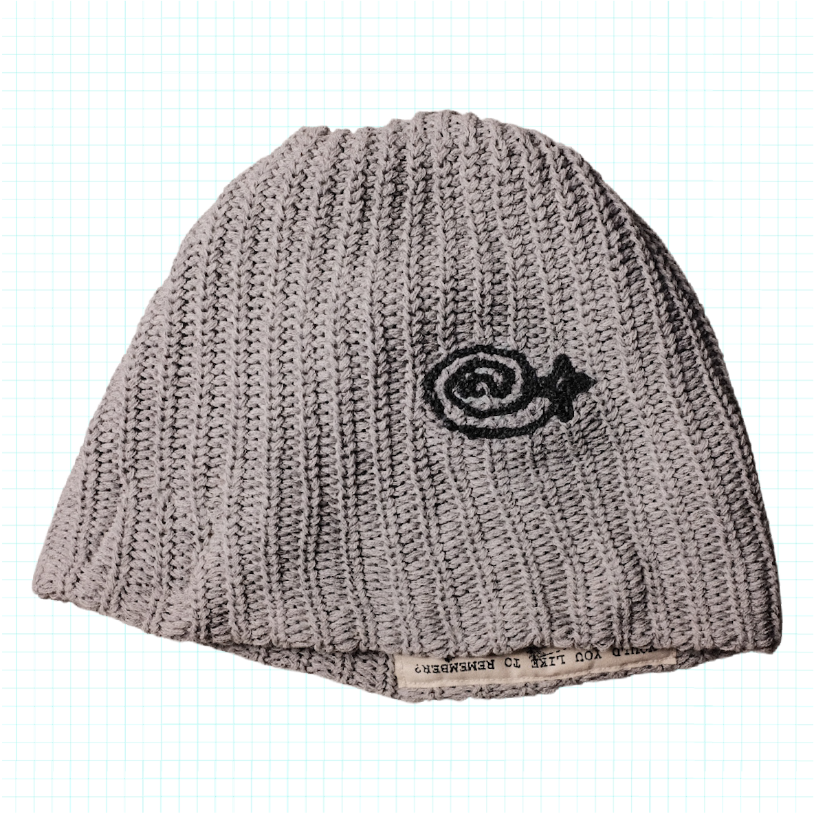 DANGER Skull Cap - Smoke