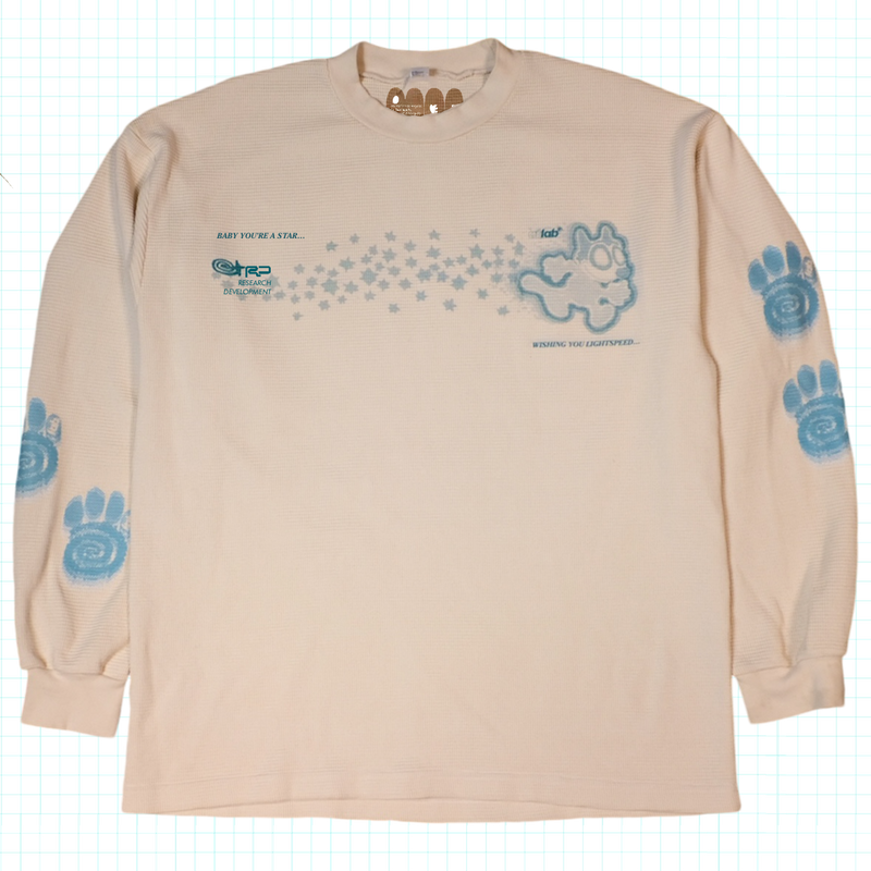 YOU’RE A STAR Thermal Longsleeve - Creme